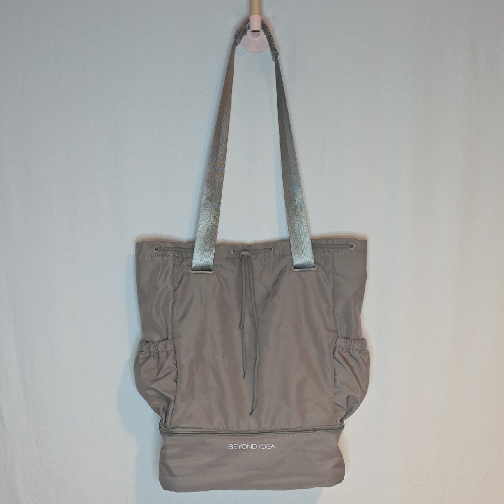 Beyond Yoga Charcoal Tote Bag